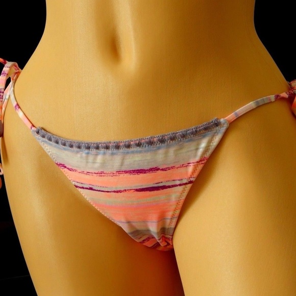 NWT VICTORIAS SECRET BEACH SEXY FOIL STRING BIKINI - Picture 4 of 7